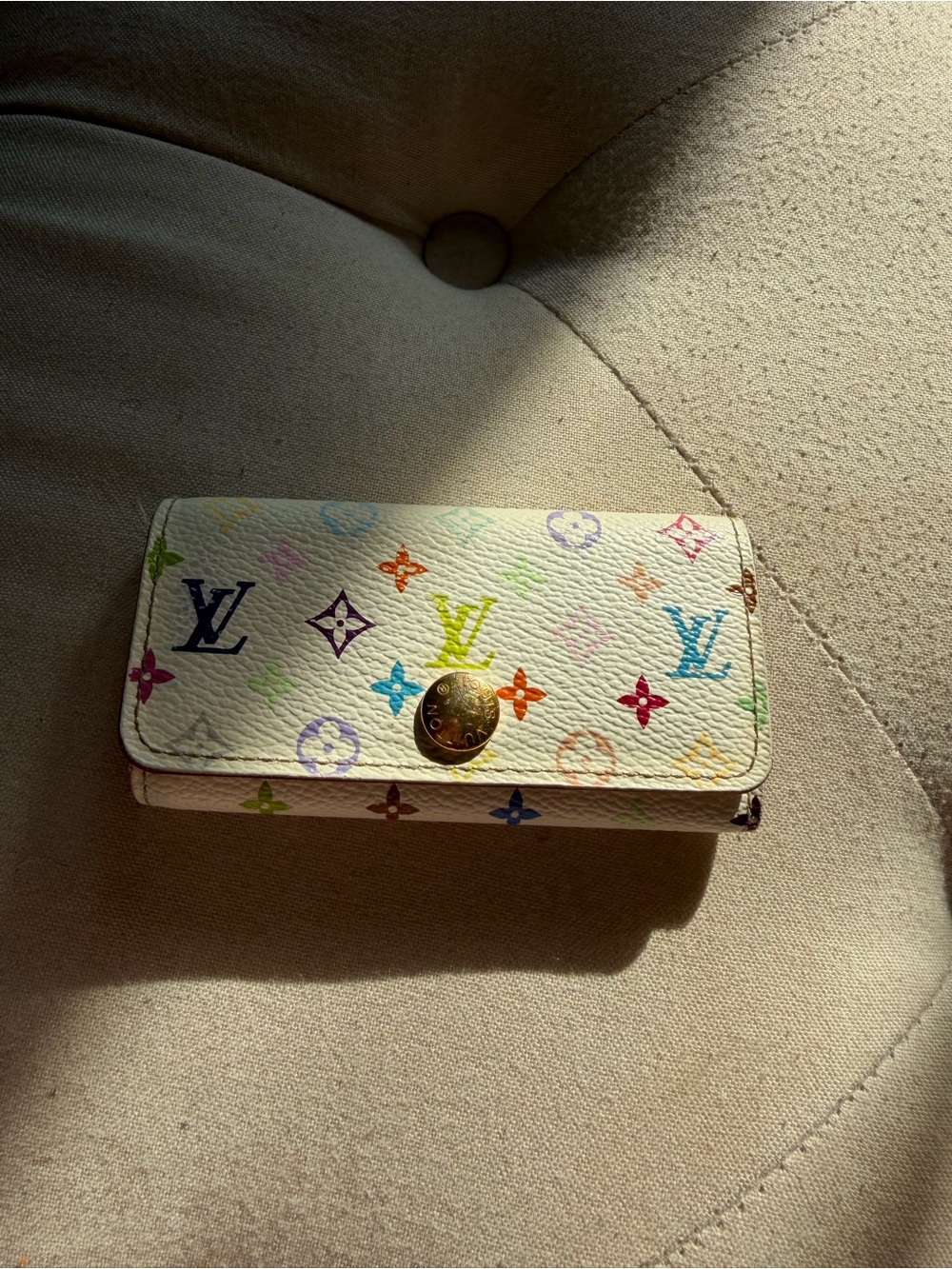 Authentic Louis Vuitton Murakami 4-Key Holder